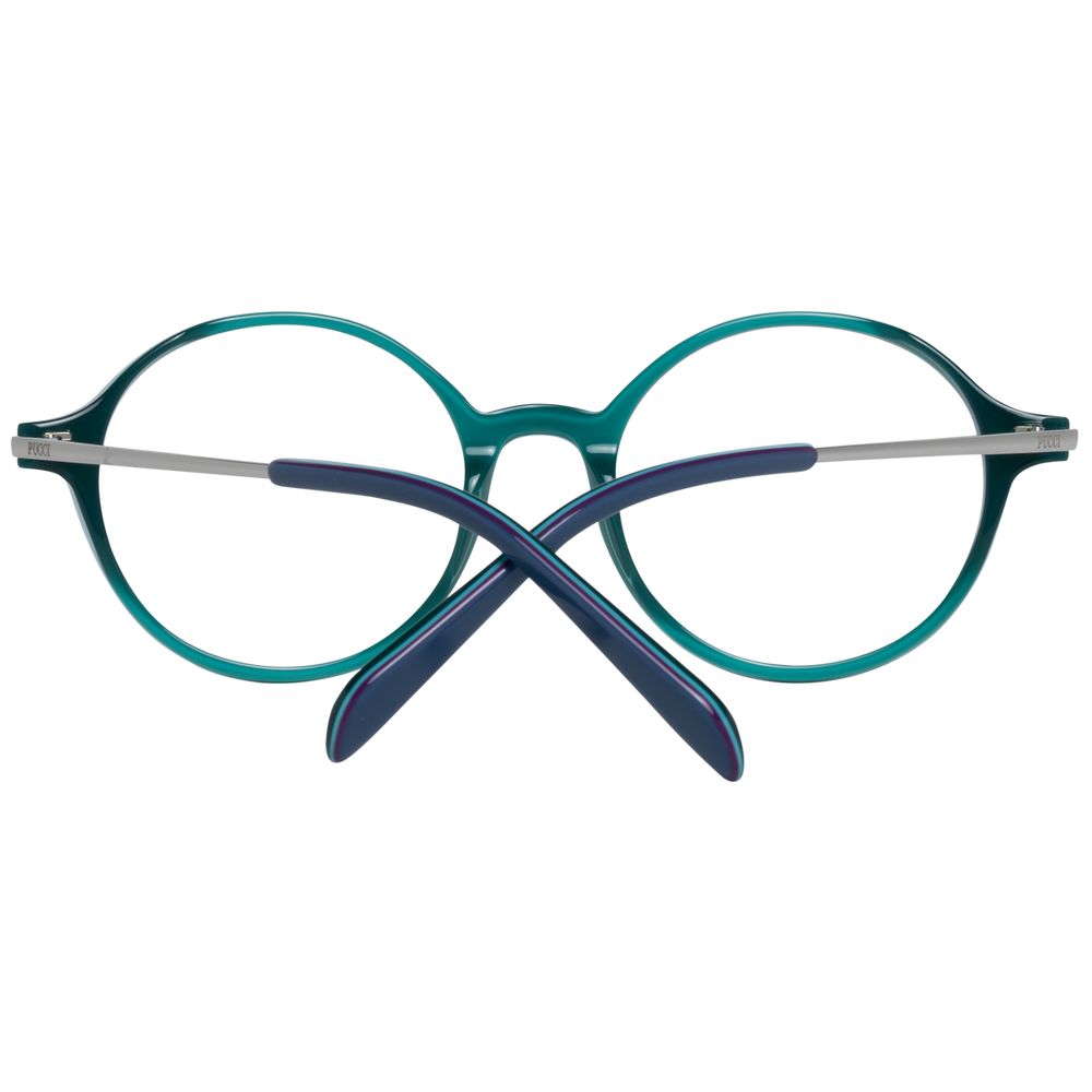 Emilio Pucci Blue Plastic Glasses (Frames) - Luxe Nova