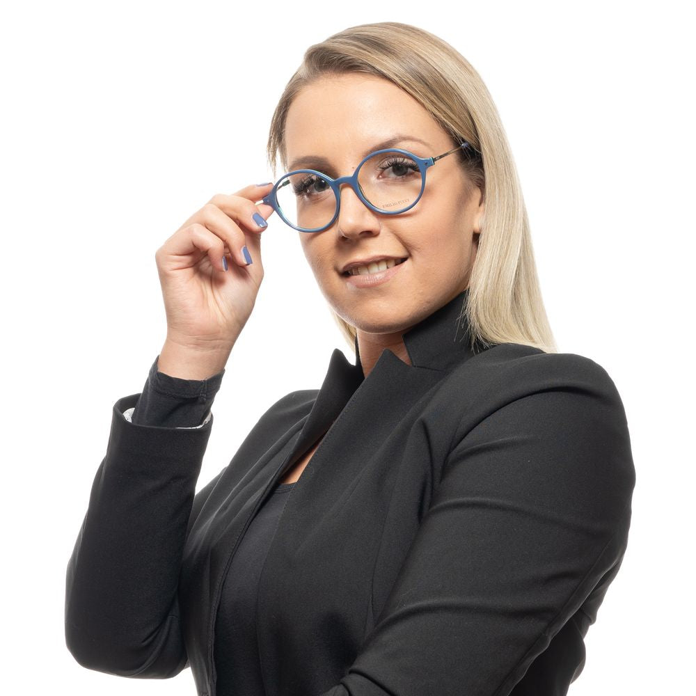 Emilio Pucci Blue Plastic Glasses (Frames) - Luxe Nova