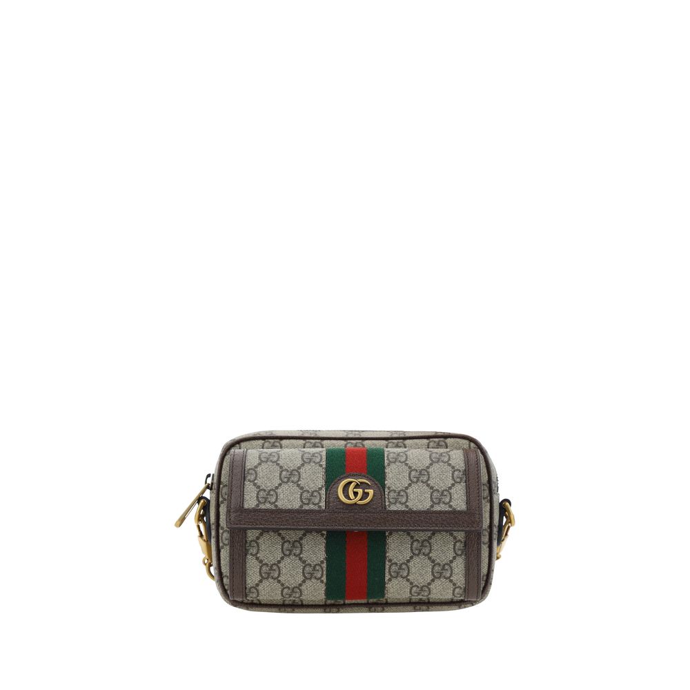 Gucci Brown Polyester Shoulder Bag - Luxe Nova
