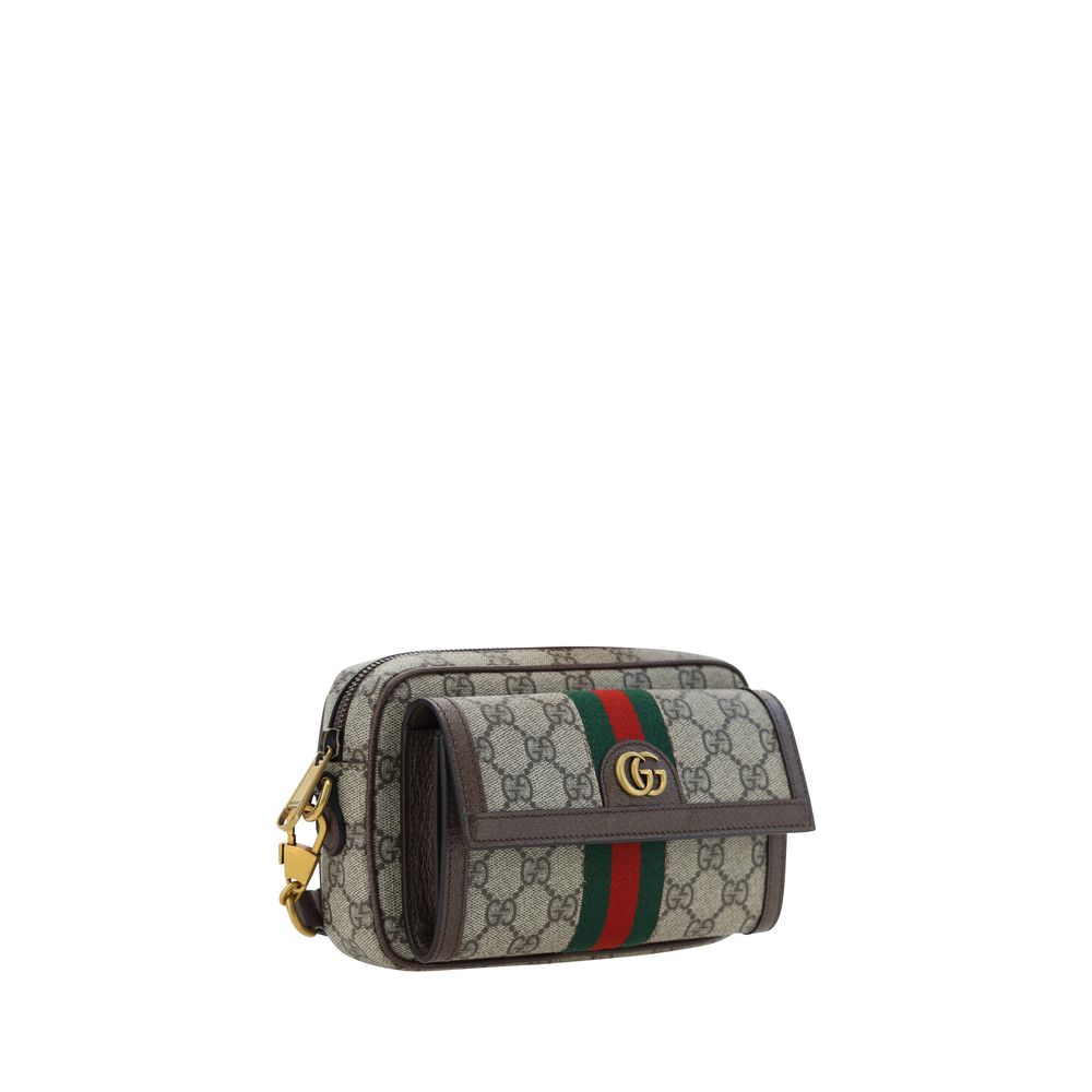 Gucci Brown Polyester Shoulder Bag - Luxe Nova