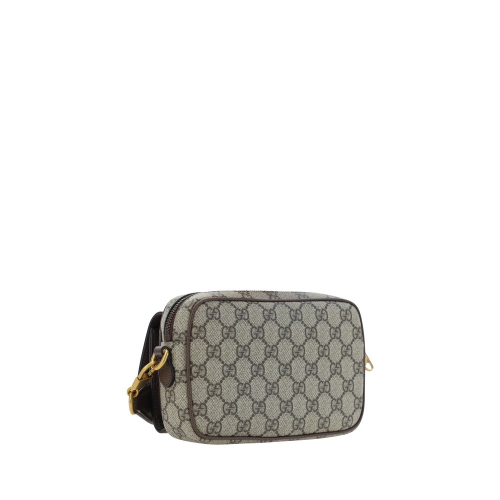 Gucci Brown Polyester Shoulder Bag - Luxe Nova