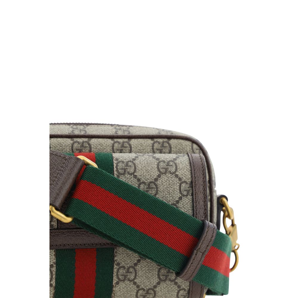 Gucci Brown Polyester Shoulder Bag - Luxe Nova
