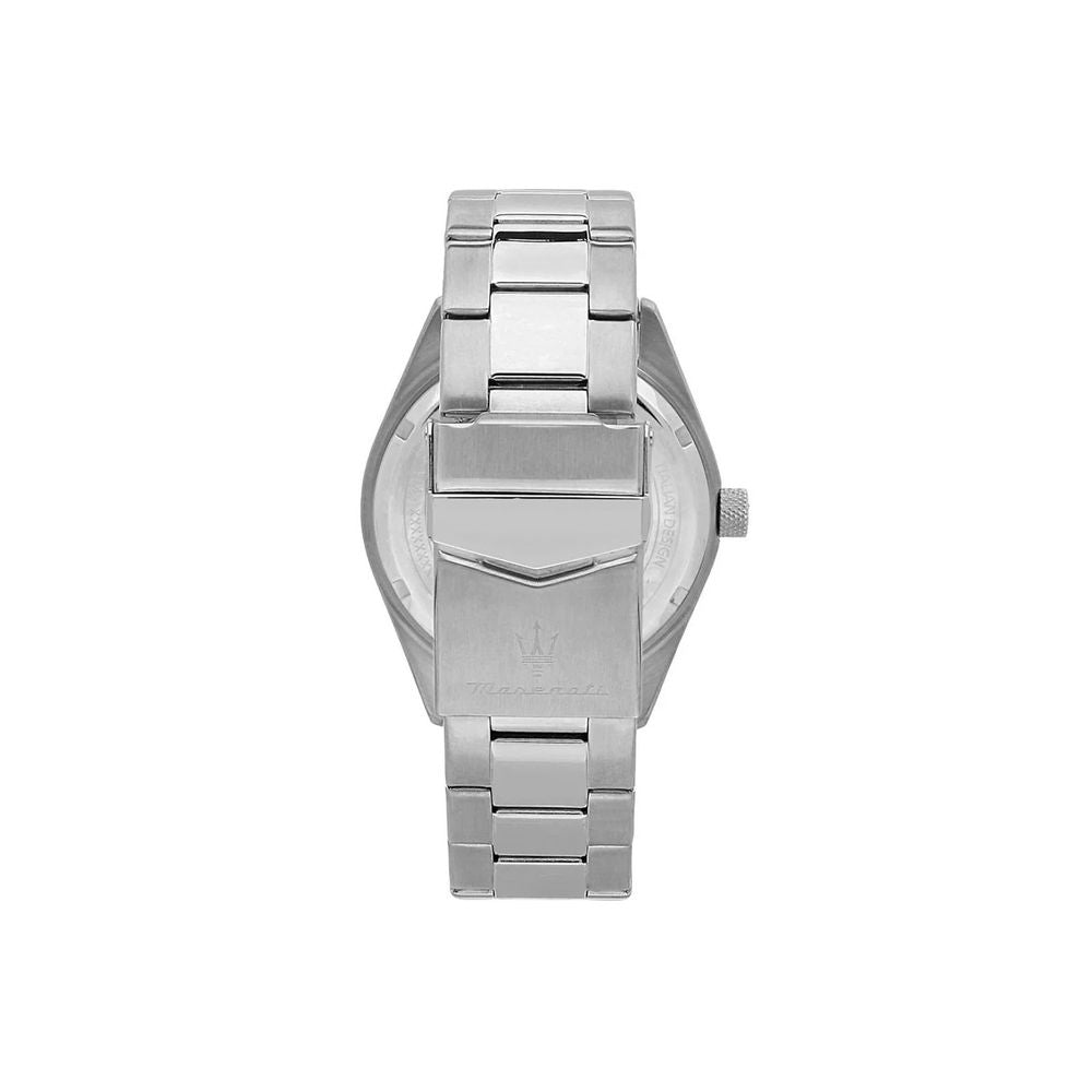 Maserati Gray Stainless Steel Dress Watch - Luxe Nova