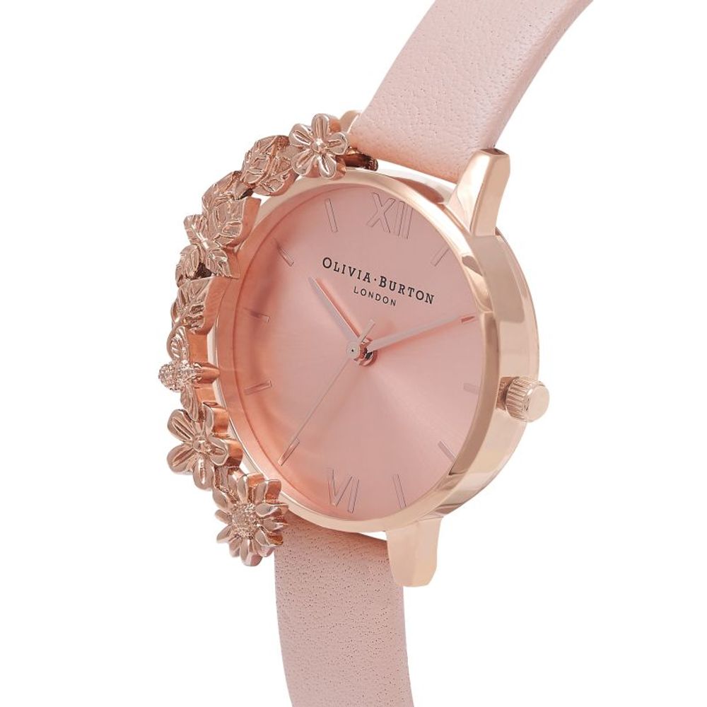 Olivia Burton Multicolor Artificial Leather Dress Watch