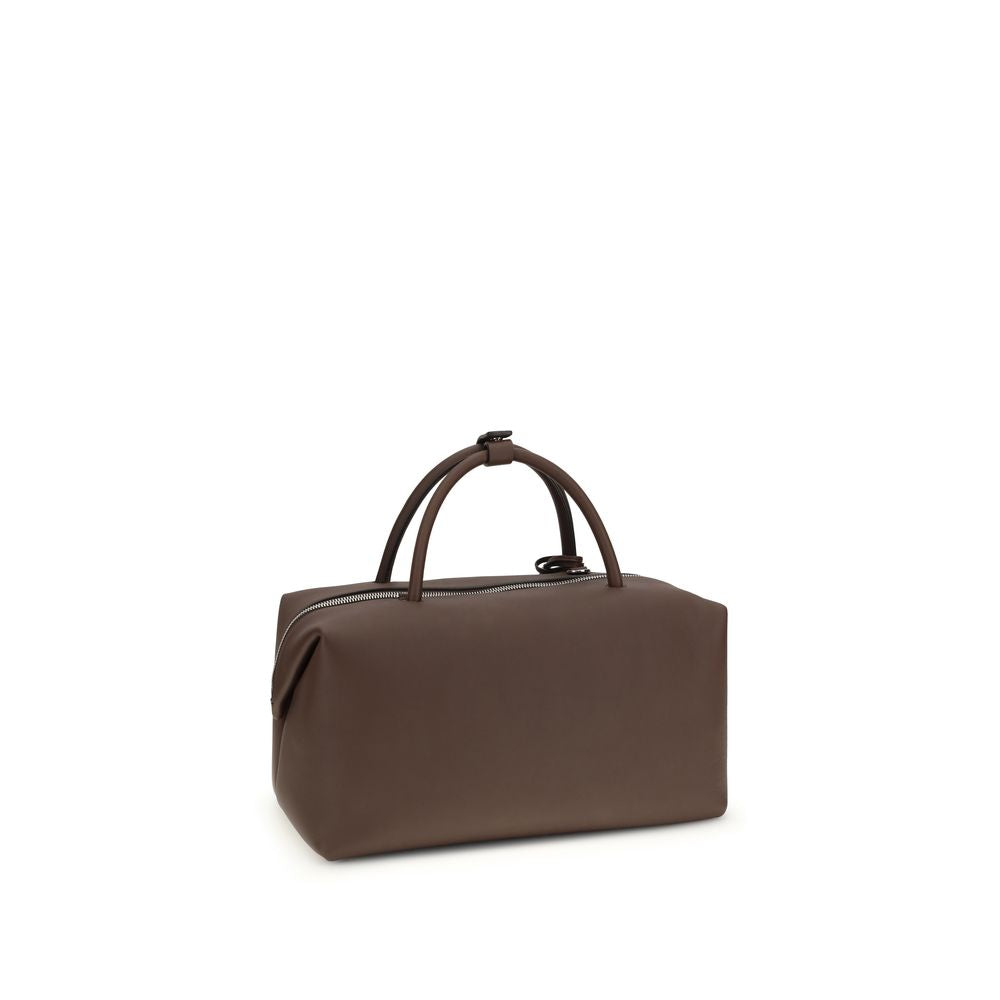 Max Mara Brown Calf Leather Bos Taurus Handbag - Luxe Nova