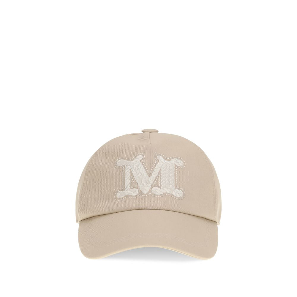 Max Mara Beige Cotton Cap (Baseball Hat) - Luxe Nova