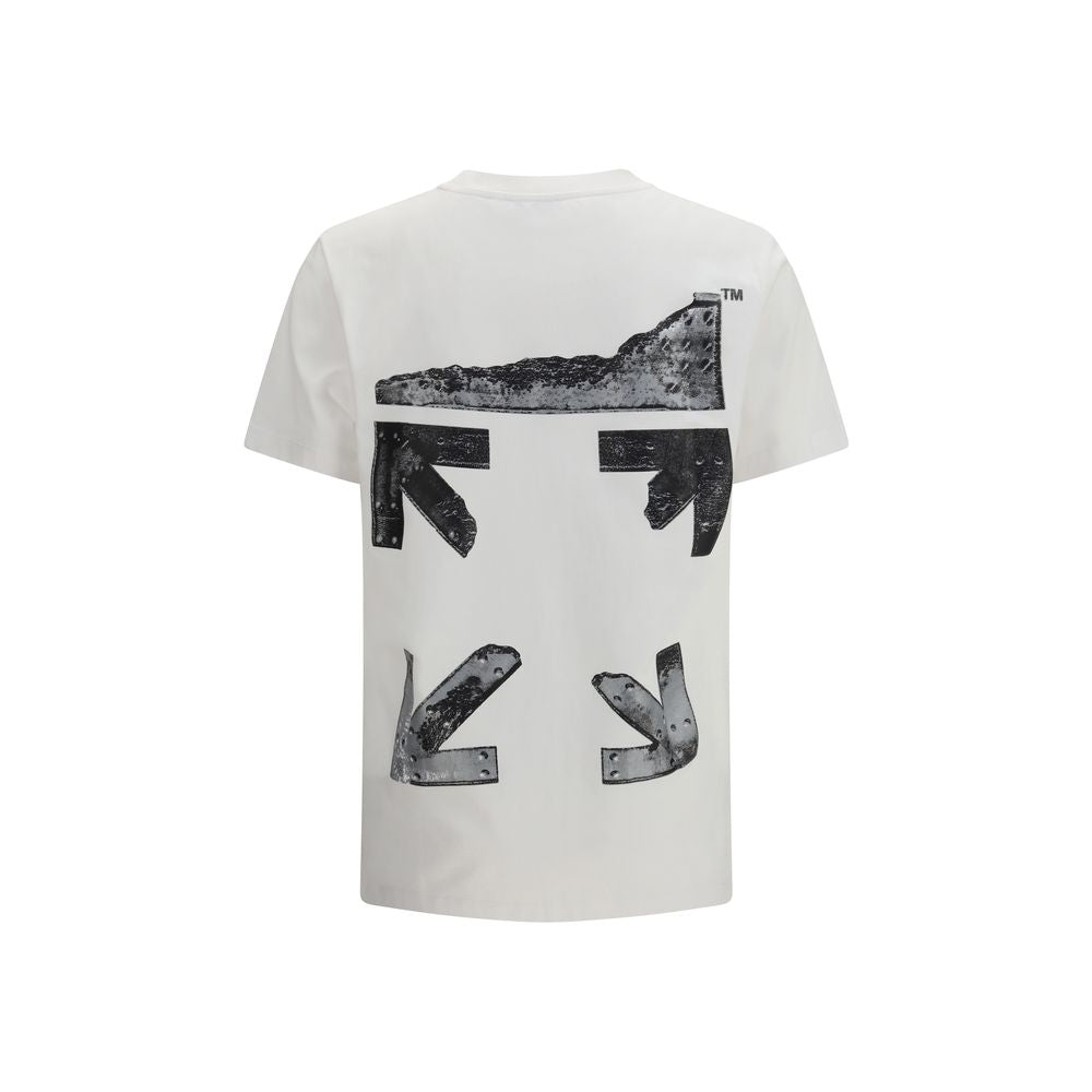 Off-White White Cotton T-Shirt - Luxe Nova