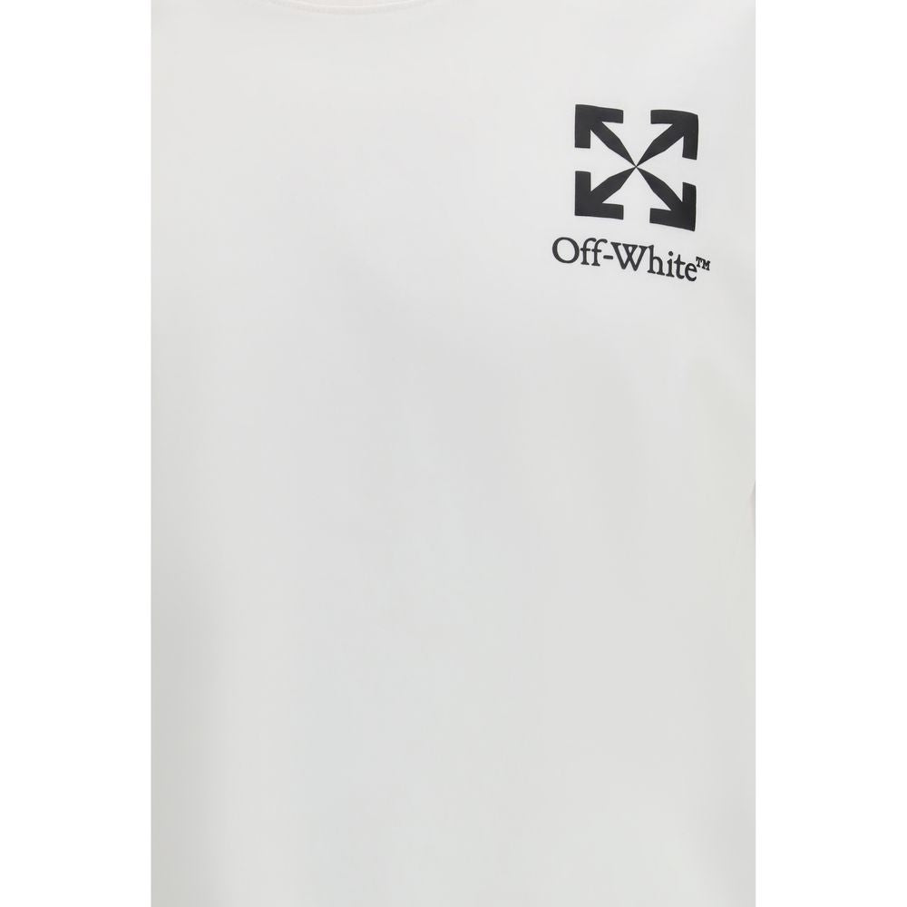 Off-White White Cotton T-Shirt - Luxe Nova
