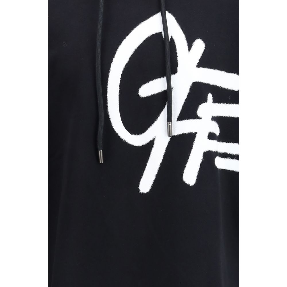 Off-White Black Cotton Sweatshirt - Luxe Nova