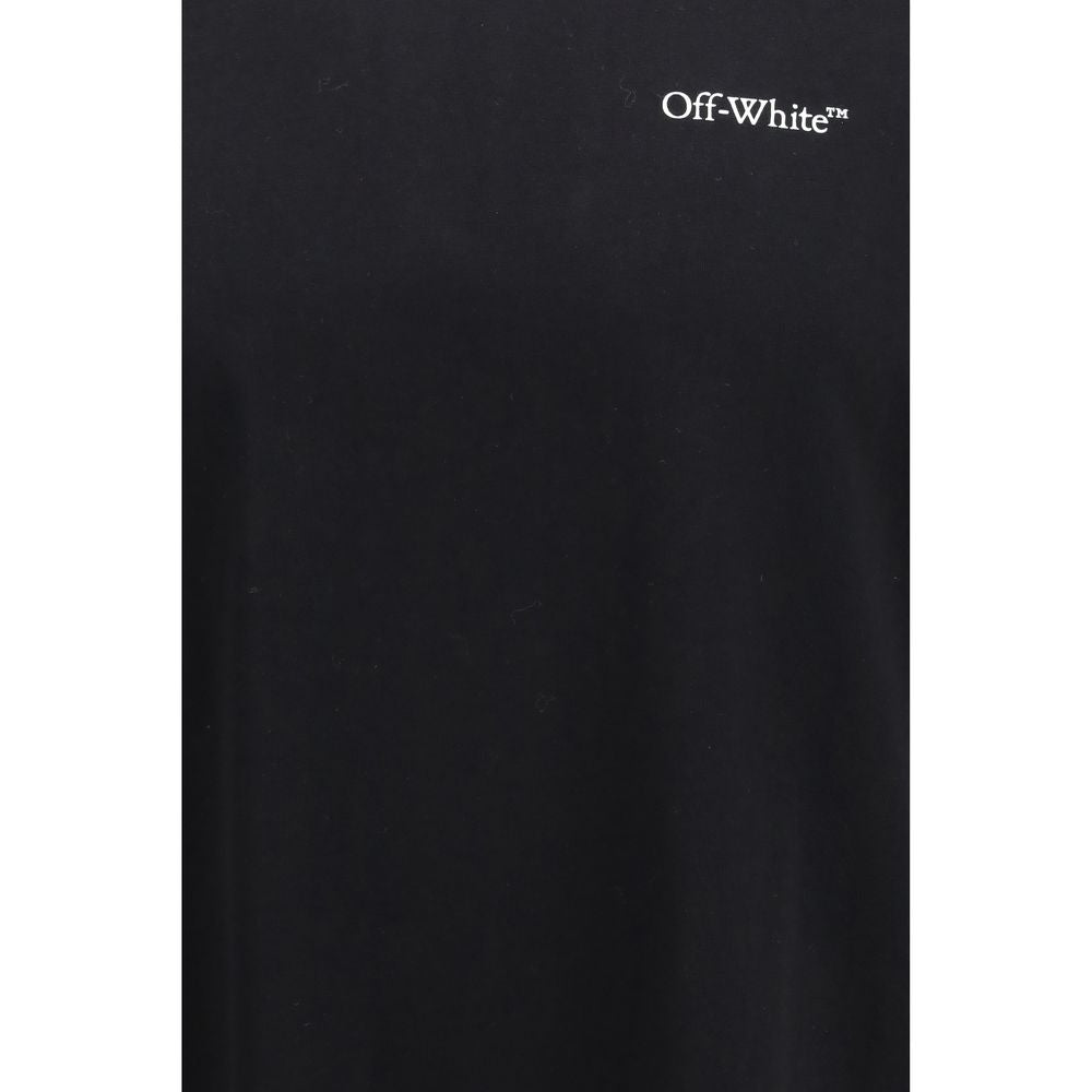 Off-White Black Cotton T-Shirt - Luxe Nova