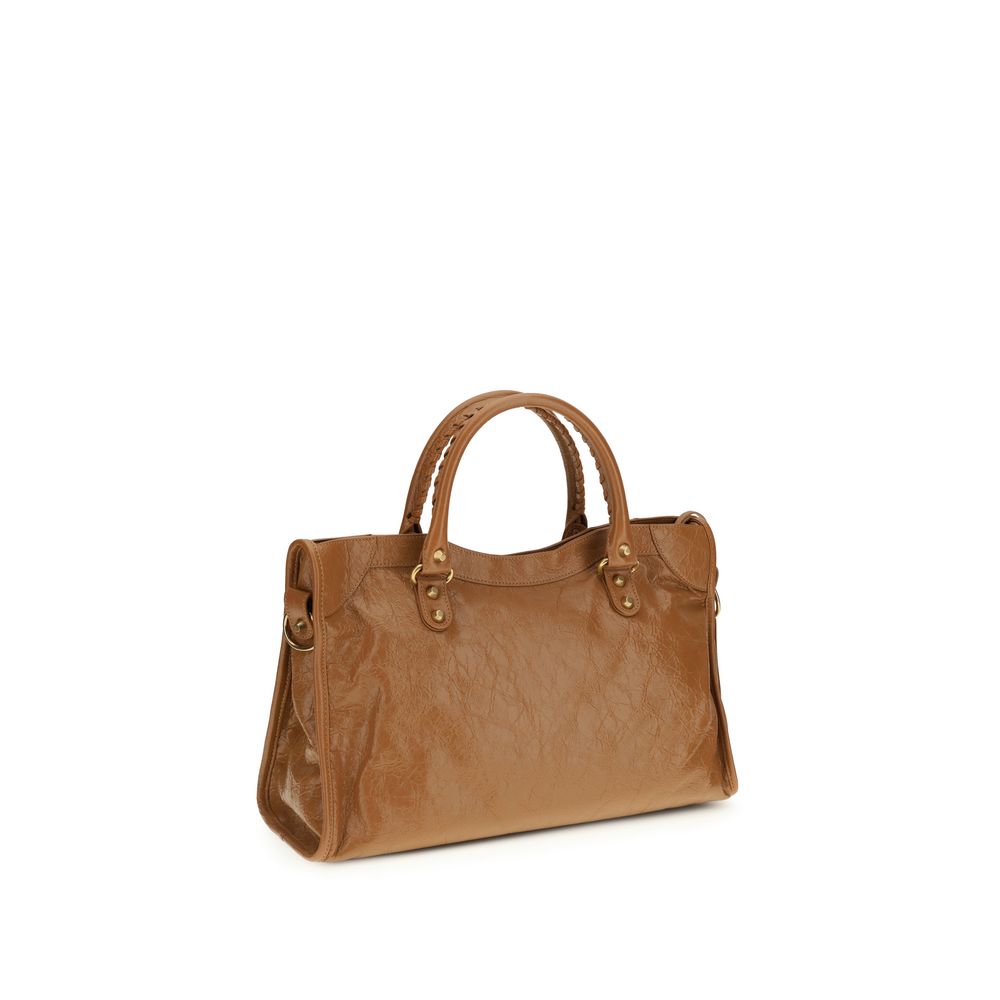 Balenciaga Beige Lamb Ovis Aries Aries Handbag - Luxe Nova