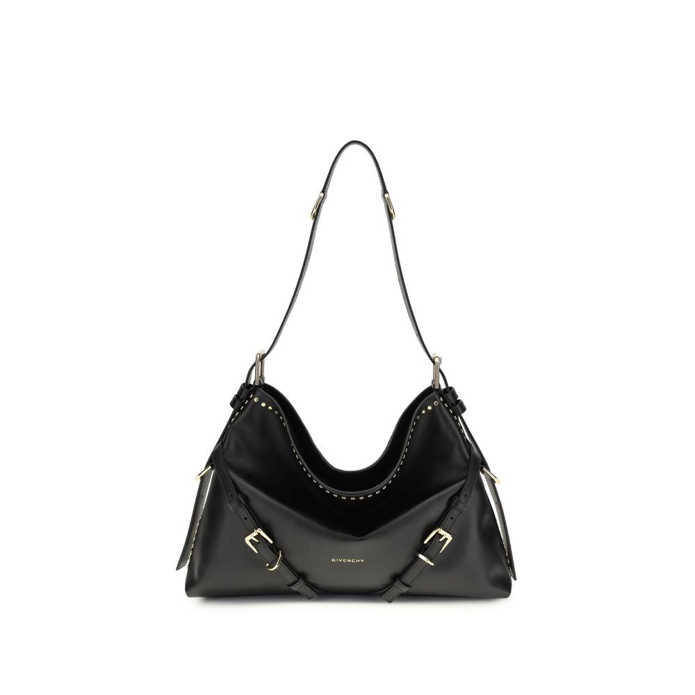 Givenchy Black Calf Leather Bos Taurus Shoulder Bag - Luxe Nova