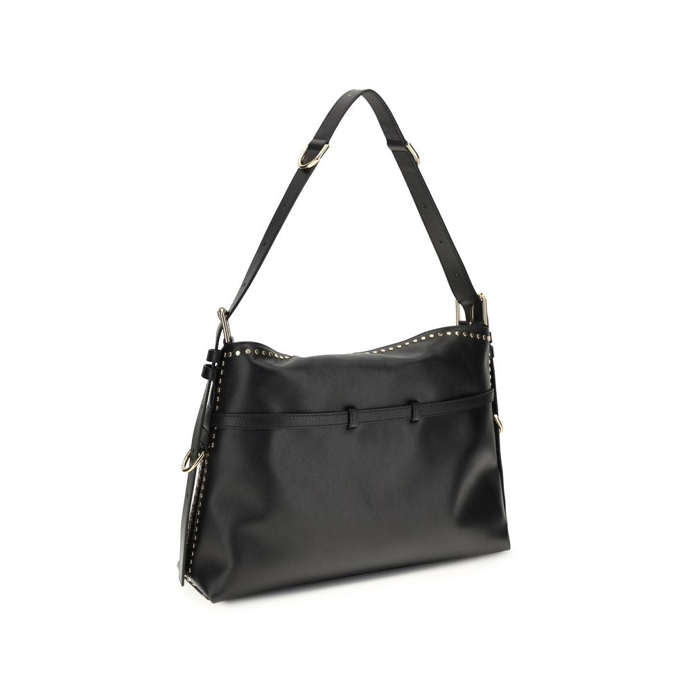 Givenchy Black Calf Leather Bos Taurus Shoulder Bag - Luxe Nova