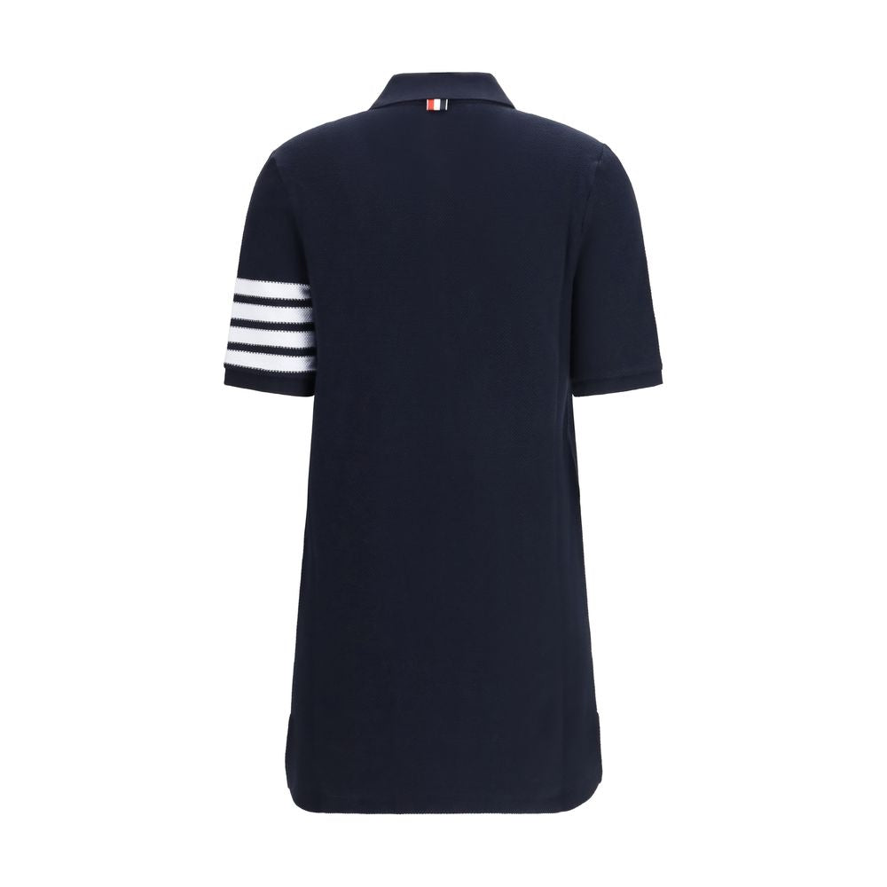 Thom Browne Blue Cotton Casual Dress - Luxe Nova