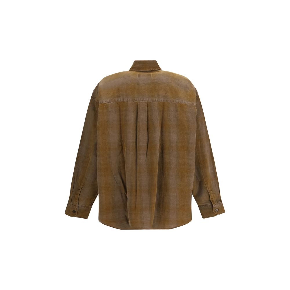 Our Legacy Brown Denim Shirt - Luxe Nova