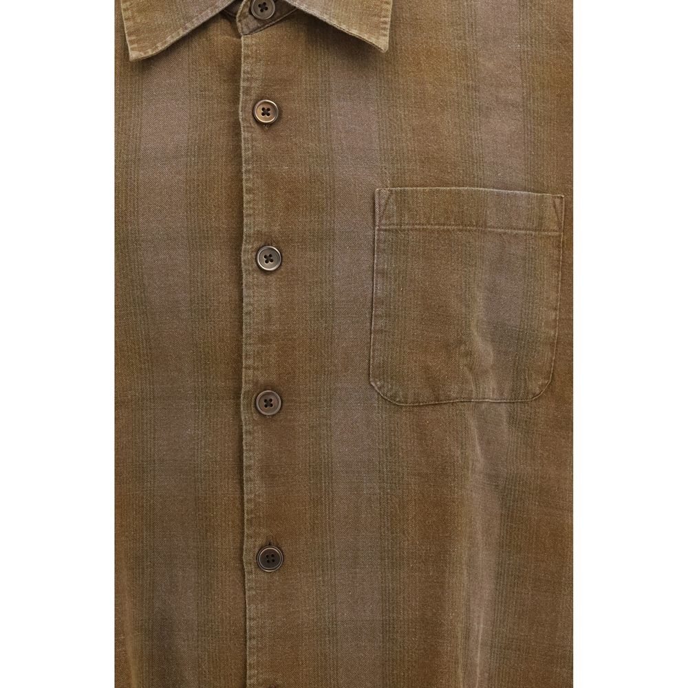 Our Legacy Brown Denim Shirt - Luxe Nova
