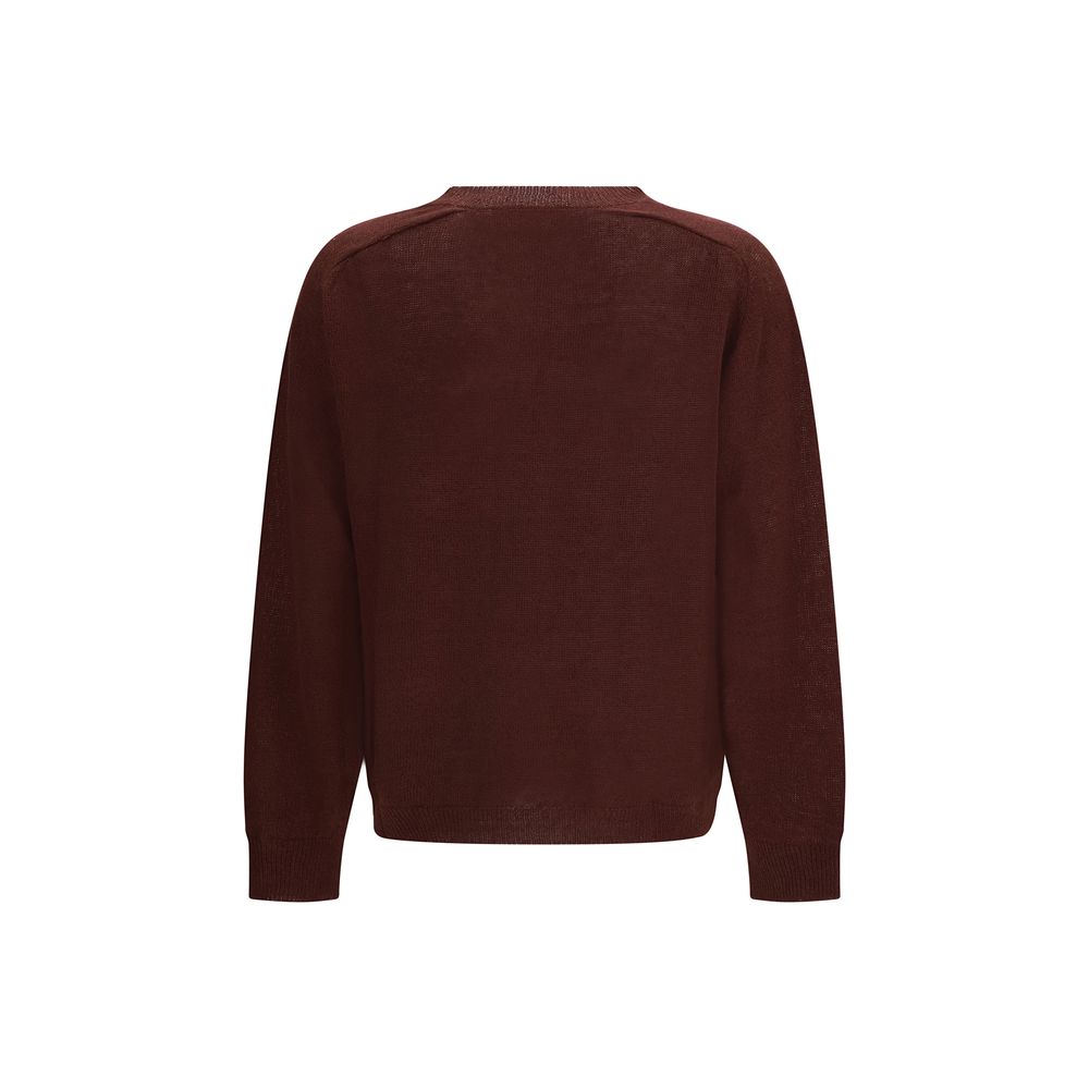 Our Legacy Bordeaux Linen Sweatshirt - Luxe Nova