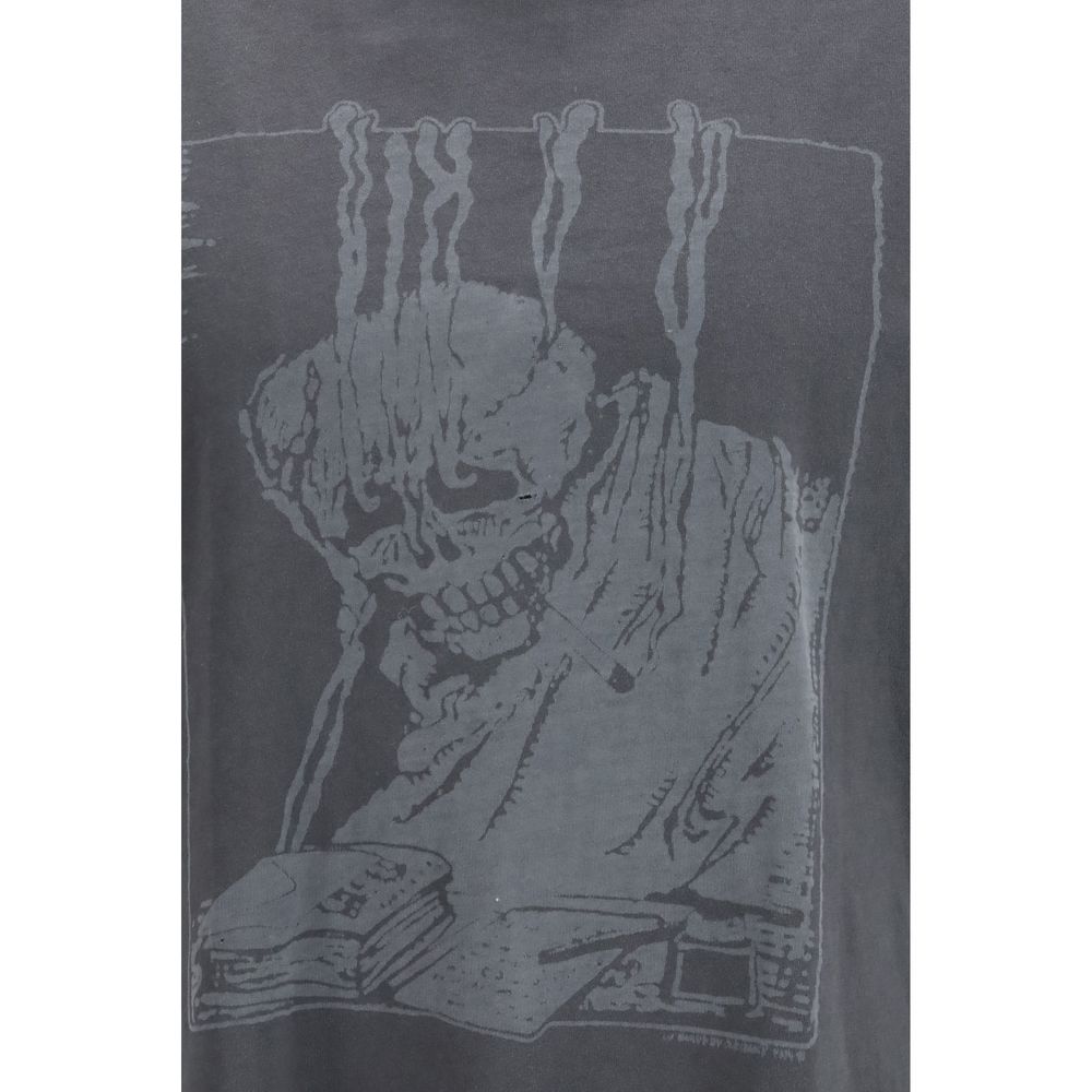 Our Legacy Gray Cotton T-Shirt - Luxe Nova