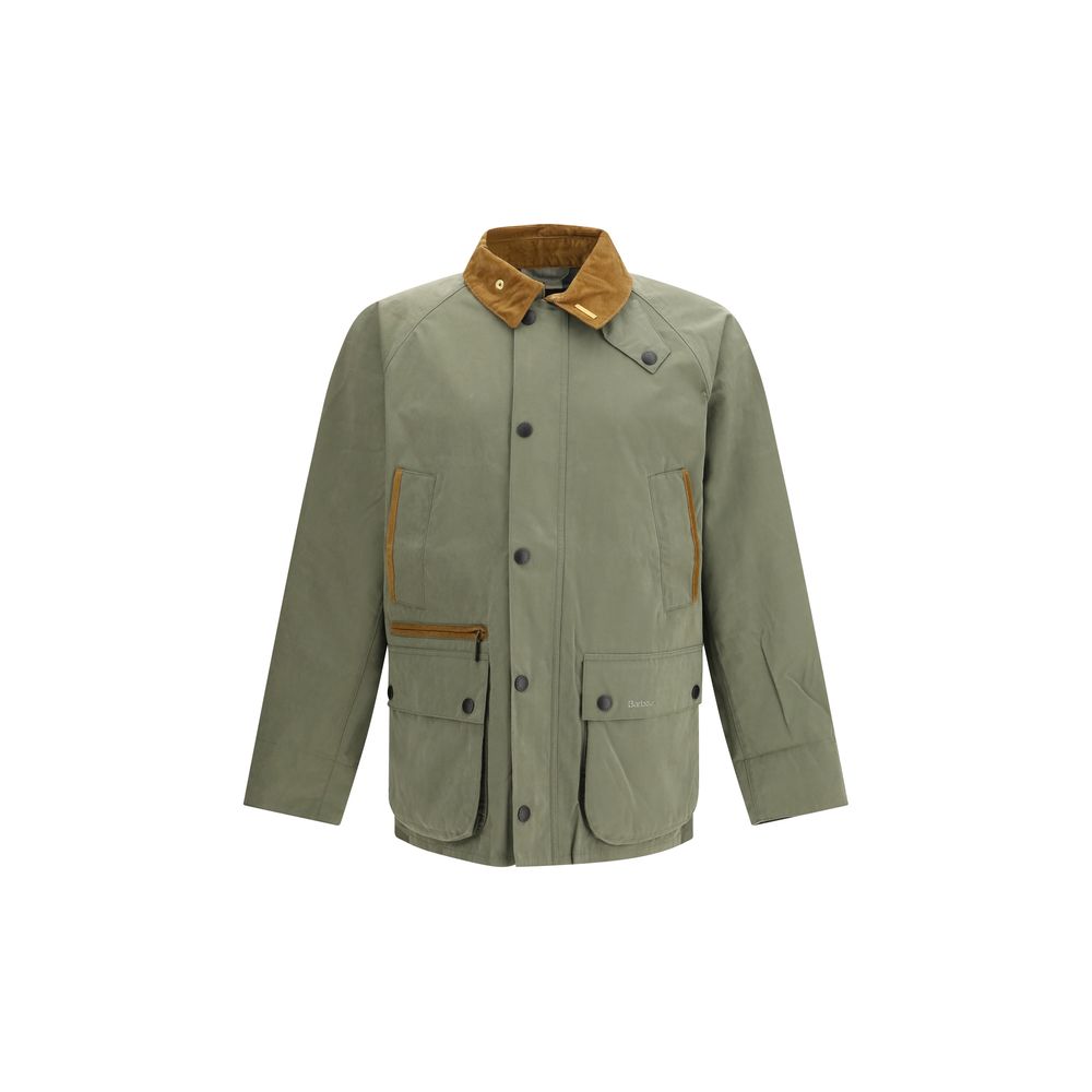 Barbour Bicolor Cotton Biker Jacket - Luxe Nova