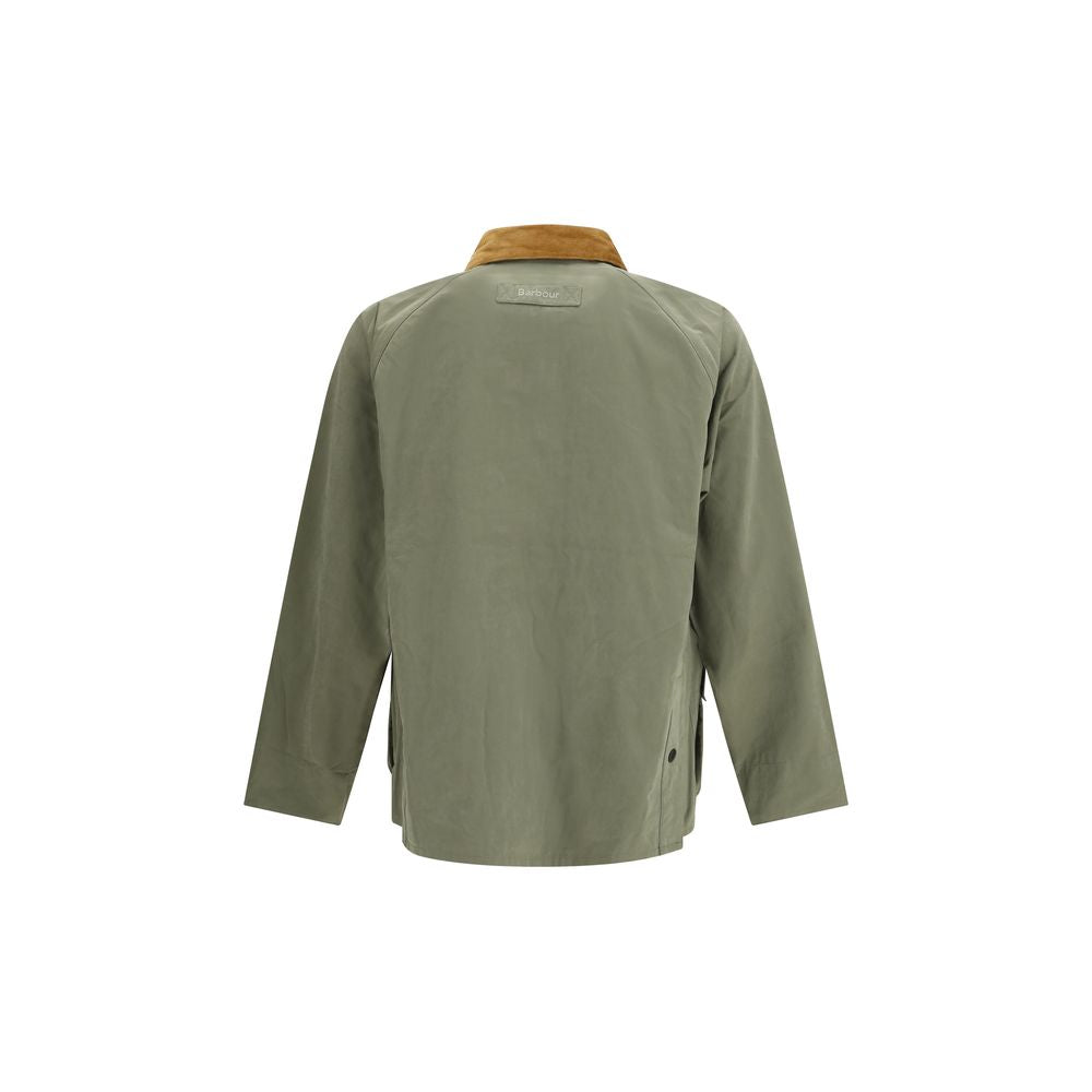 Barbour Bicolor Cotton Biker Jacket - Luxe Nova