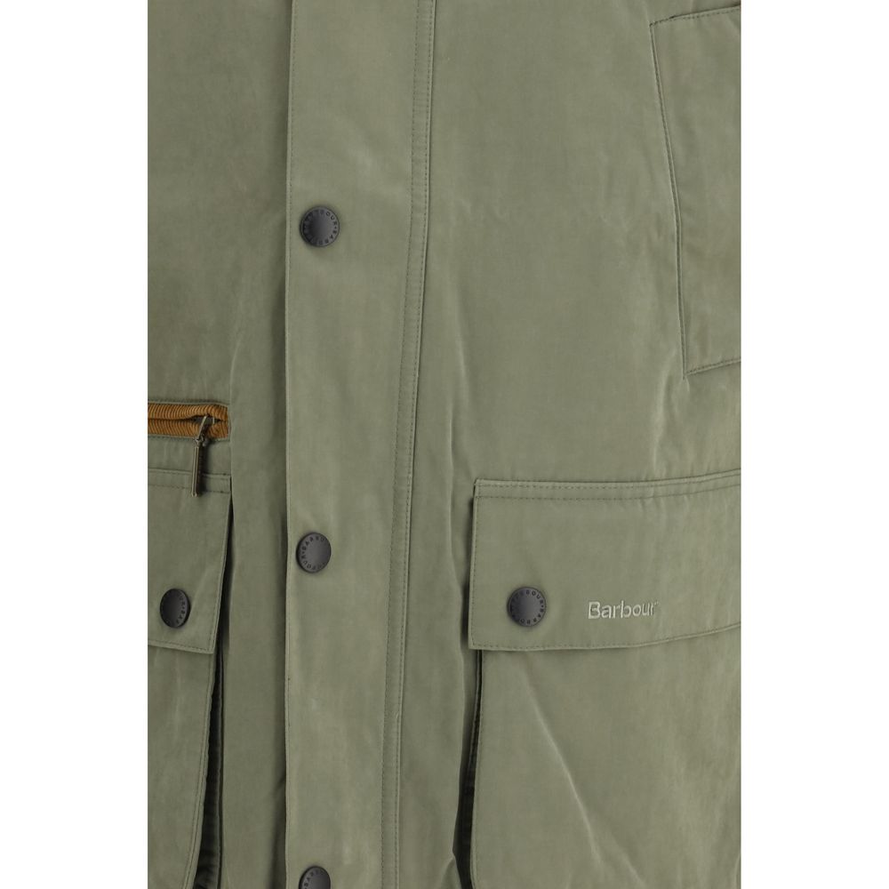 Barbour Bicolor Cotton Biker Jacket - Luxe Nova