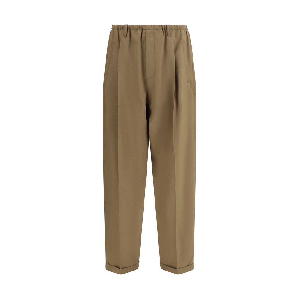 Magliano Beige Polyester Casual Pants - Luxe Nova