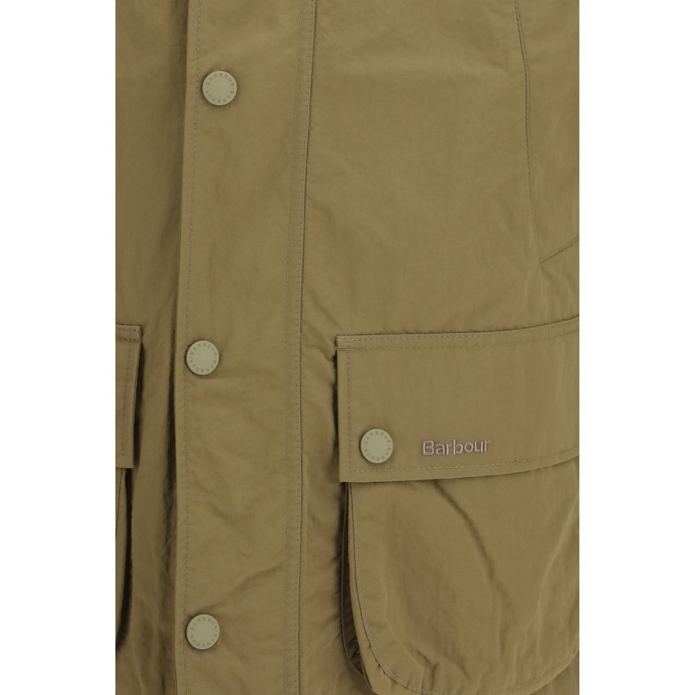 Barbour Beige Polyamide Rain Coat - Luxe Nova