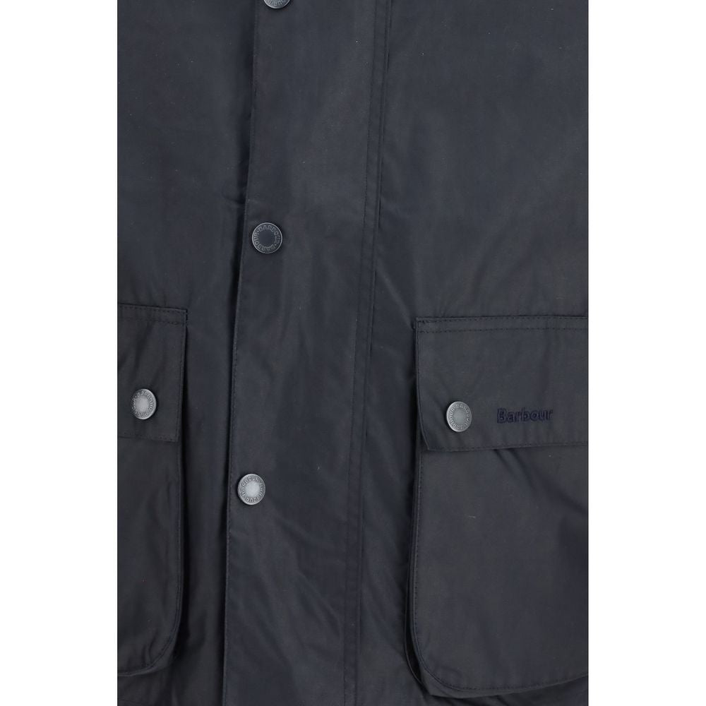 Barbour Blue Cotton Coat - Luxe Nova