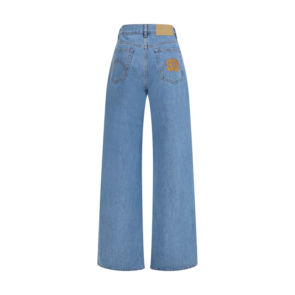 Blazé Milano Blue Cotton Jeans Denim - Luxe Nova