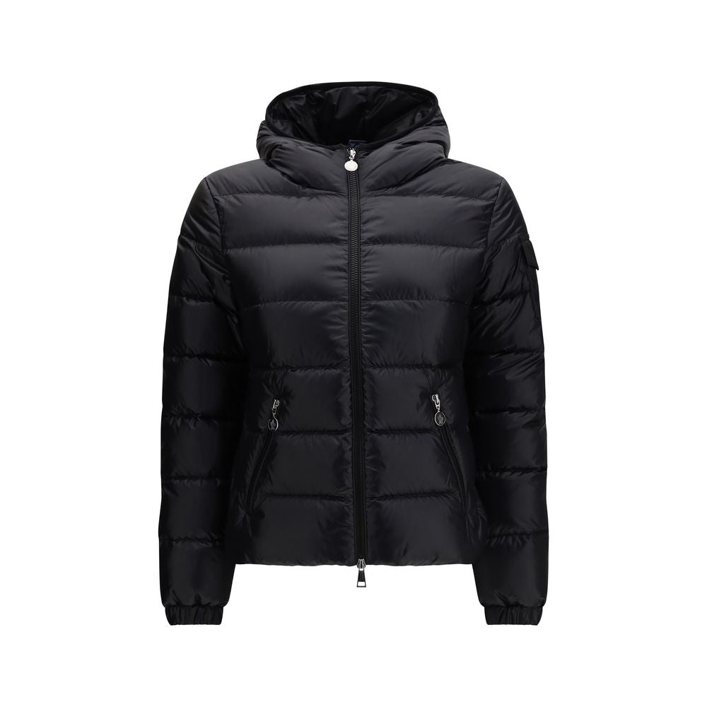 Moncler Black Polyamide Coat - Luxe Nova
