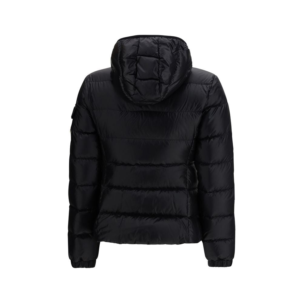 Moncler Black Polyamide Coat - Luxe Nova