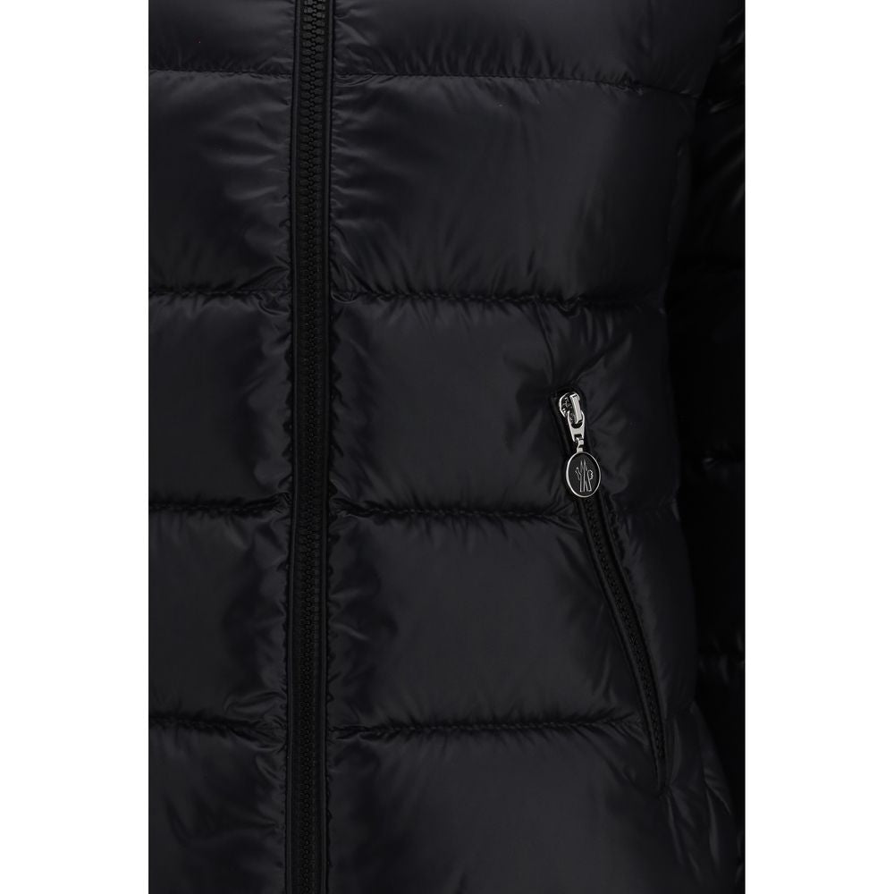 Moncler Black Polyamide Coat - Luxe Nova