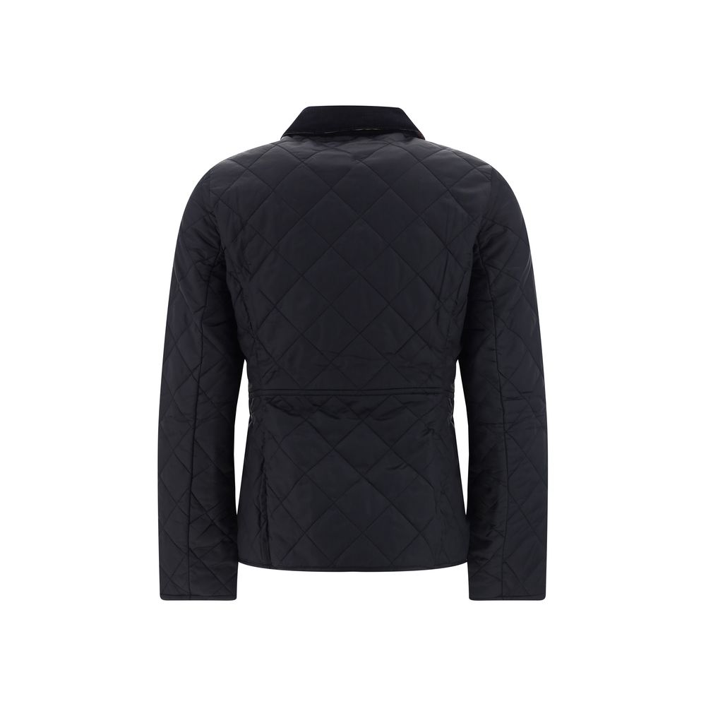 Barbour Black Polyamide Coat - Luxe Nova