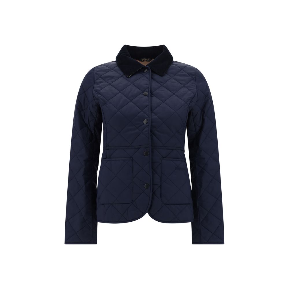 Barbour Blue Polyamide Coat - Luxe Nova
