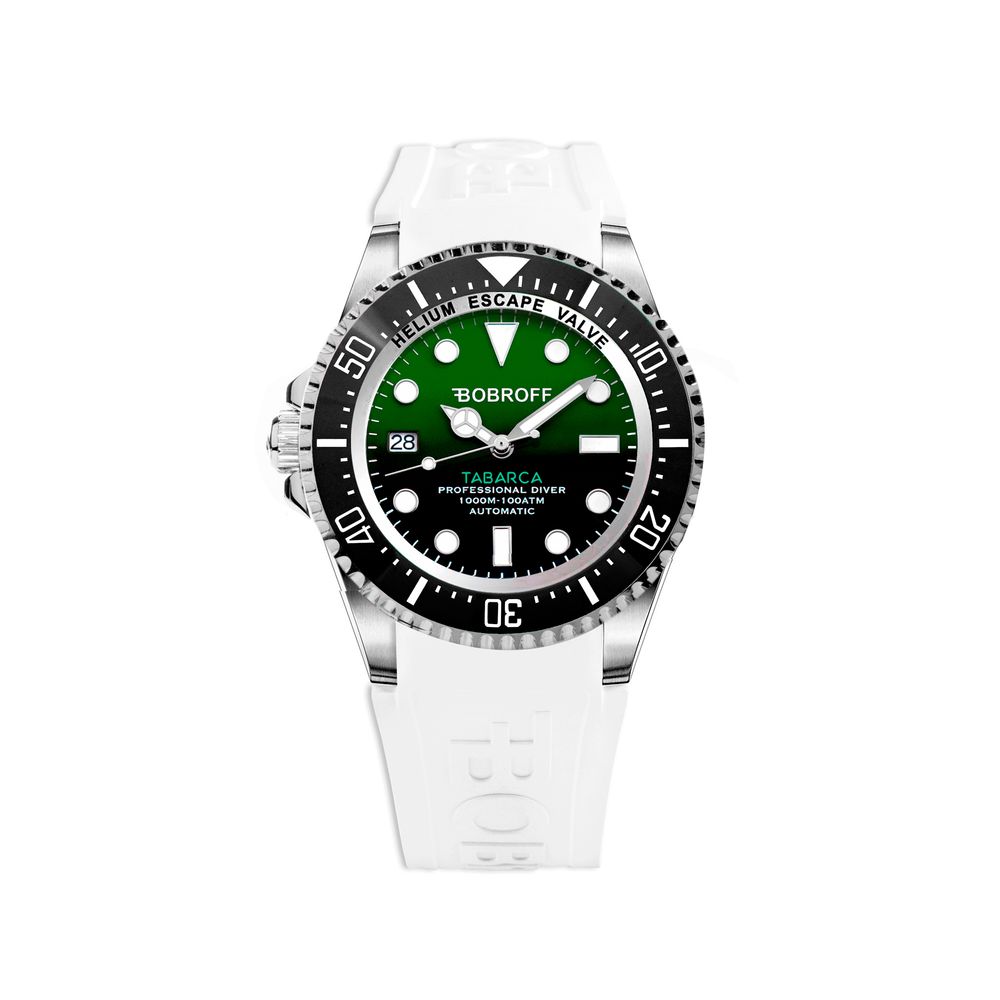 Bobroff White Synthetic Sport Watch - Luxe Nova