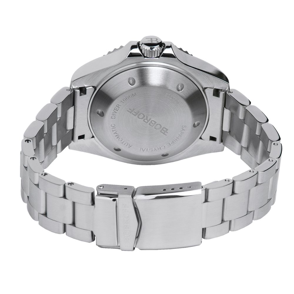 Bobroff Gray Stainless Steel Dress Watch - Luxe Nova