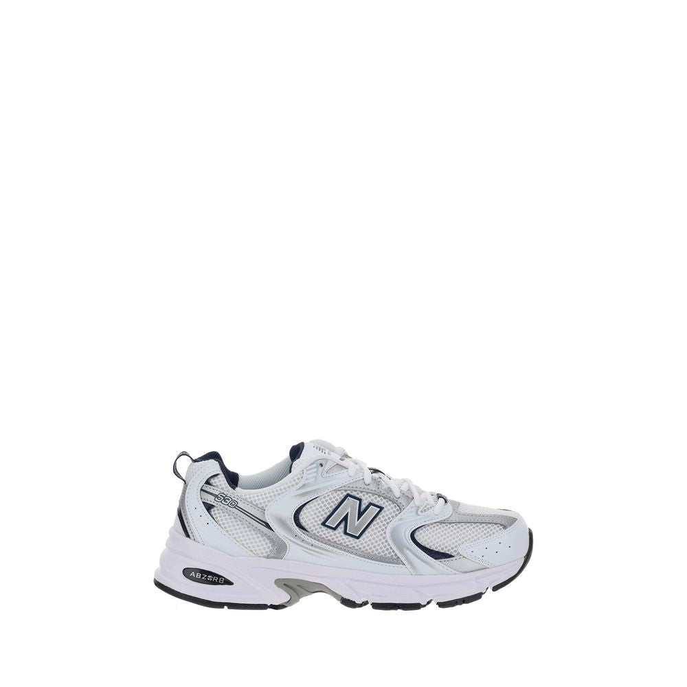 New Balance White Polyethylene Athletic Sneakers - Luxe Nova