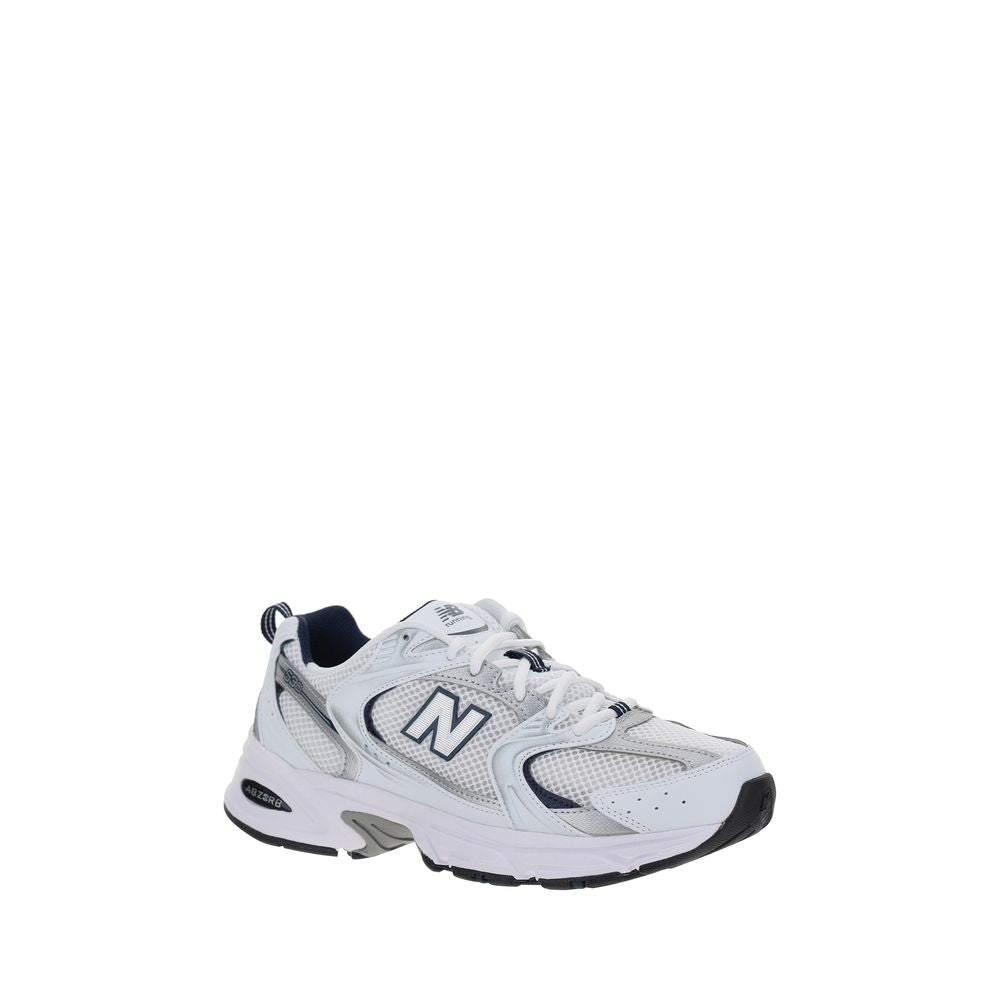 New Balance White Polyethylene Athletic Sneakers - Luxe Nova