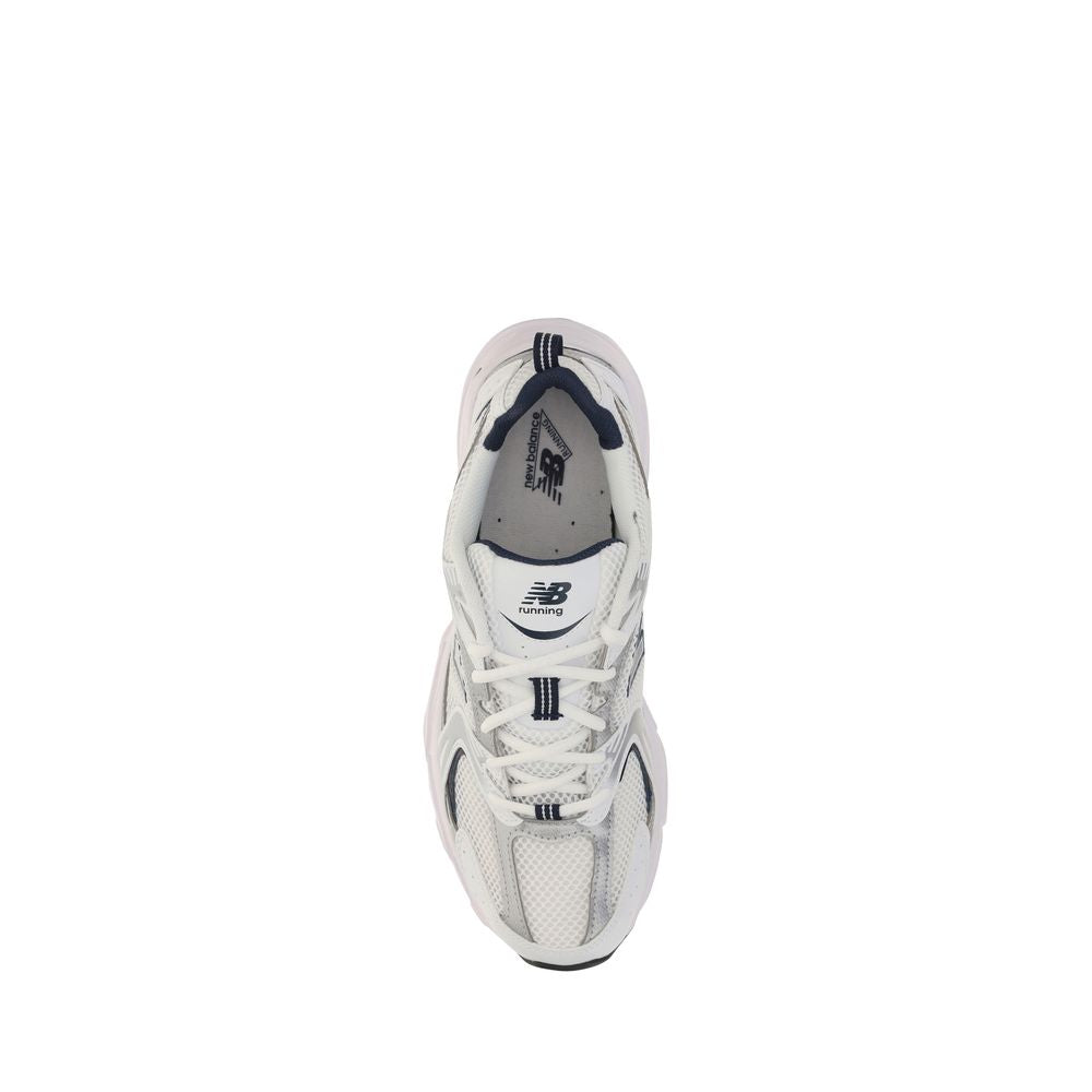 New Balance White Polyethylene Athletic Sneakers - Luxe Nova