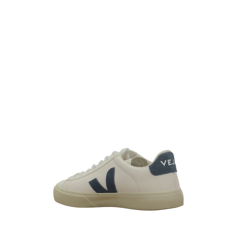 Veja White Calf Leather Bos Taurus Low Top Sneakers - Luxe Nova