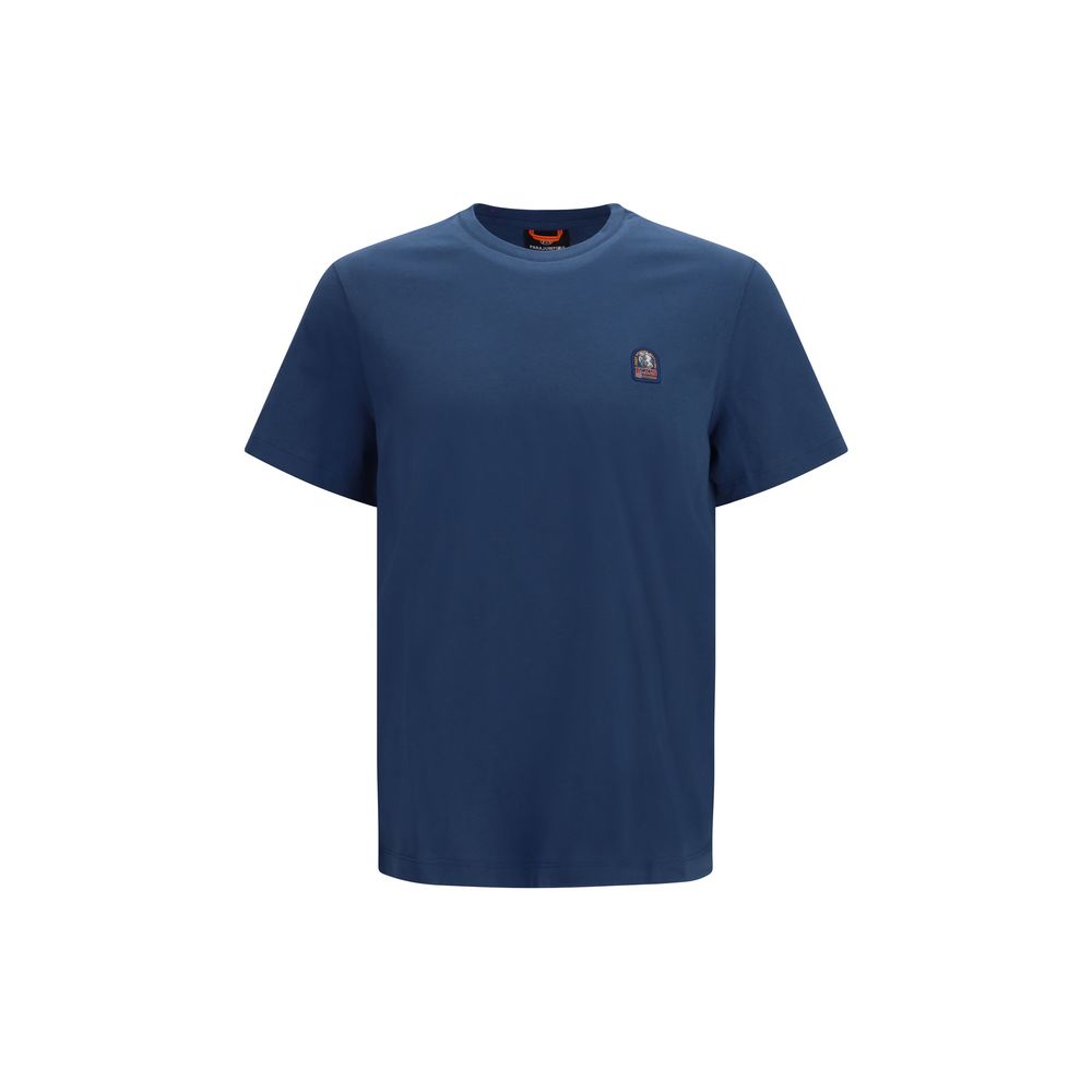Parajumpers Blue Cotton T-Shirt - Luxe Nova