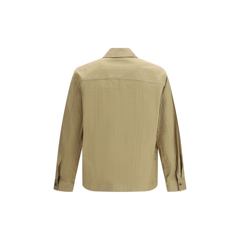 Burberry Beige Cotton Jackets And Coat - Luxe Nova