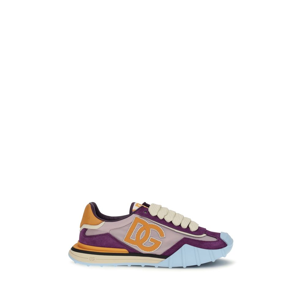 Dolce & Gabbana Multicolor Polyamide Athletic Sneakers - Luxe Nova