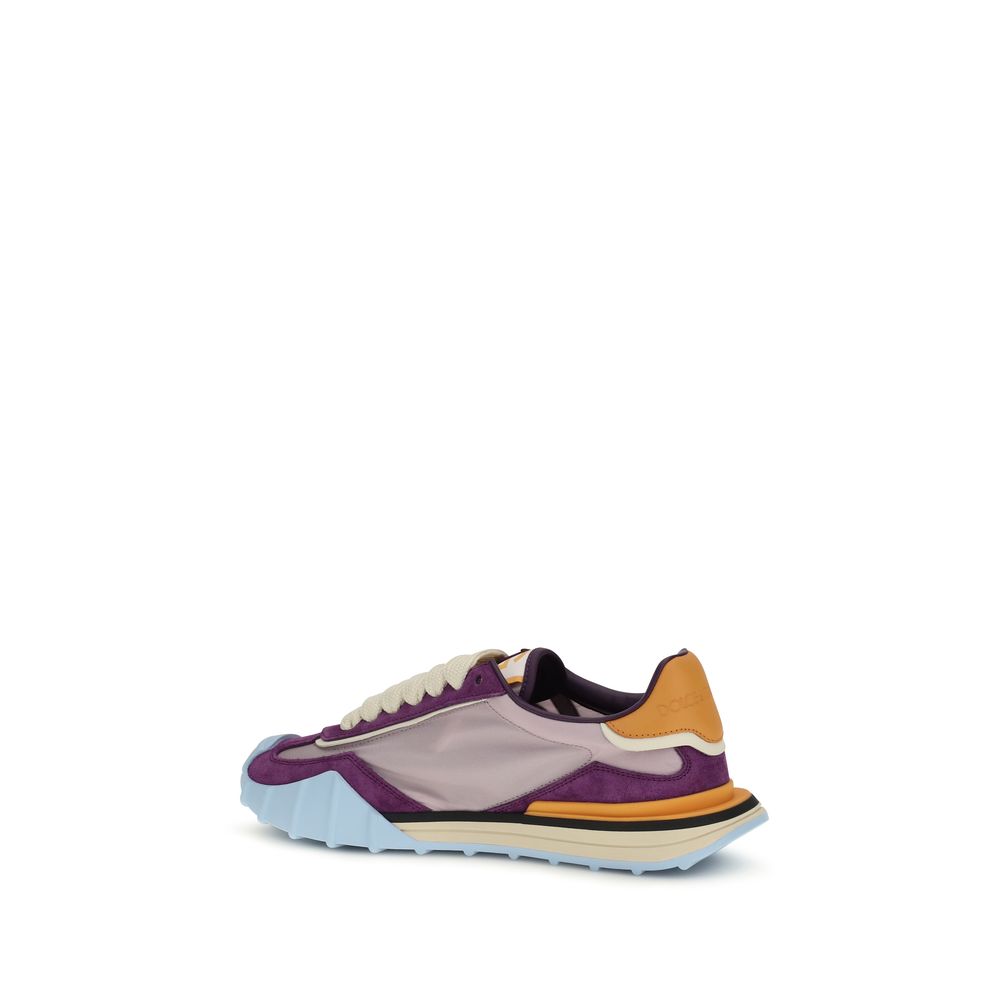 Dolce & Gabbana Multicolor Polyamide Athletic Sneakers - Luxe Nova