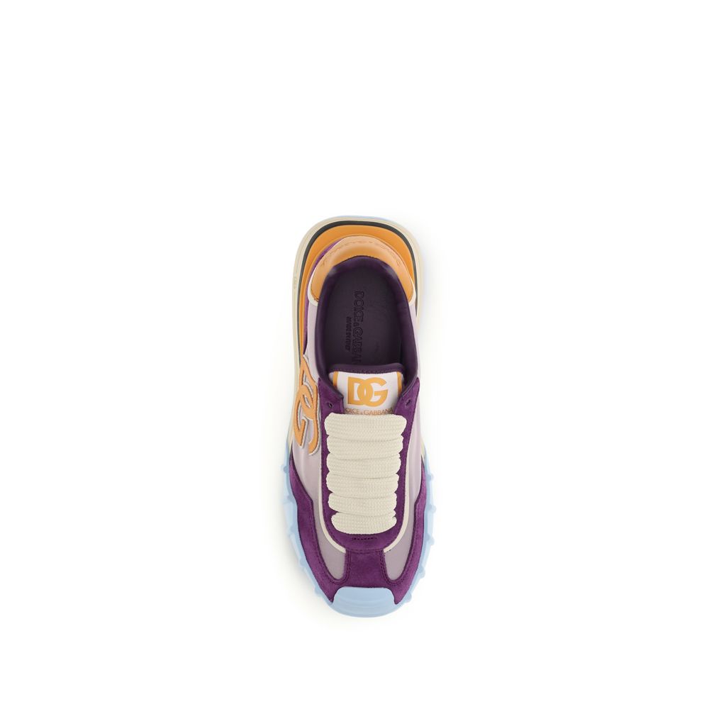 Dolce & Gabbana Multicolor Polyamide Athletic Sneakers - Luxe Nova
