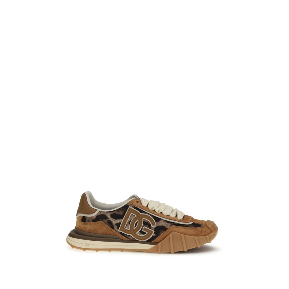 Dolce & Gabbana Multicolor Polyamide Athletic Sneakers - Luxe Nova