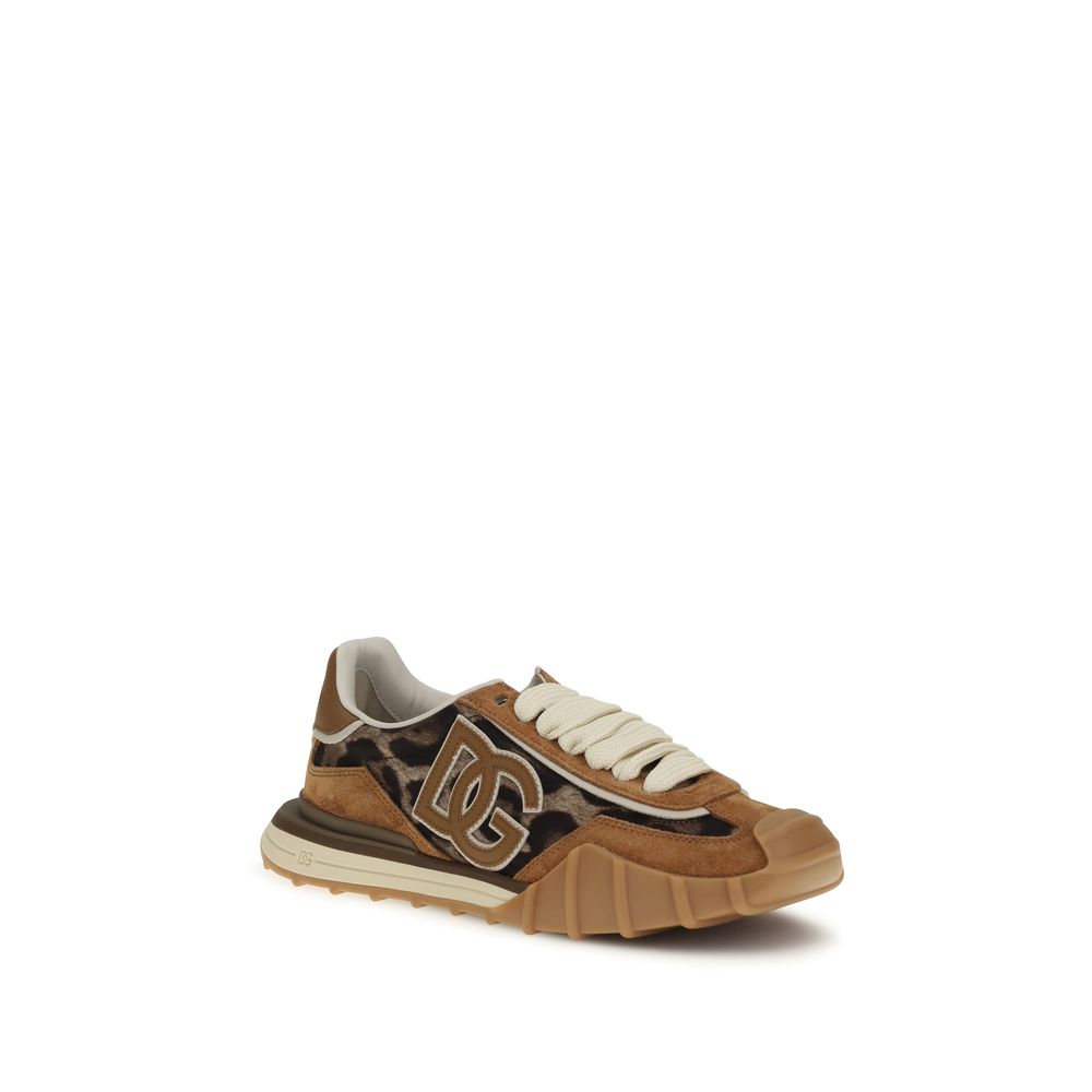 Dolce & Gabbana Multicolor Polyamide Athletic Sneakers - Luxe Nova