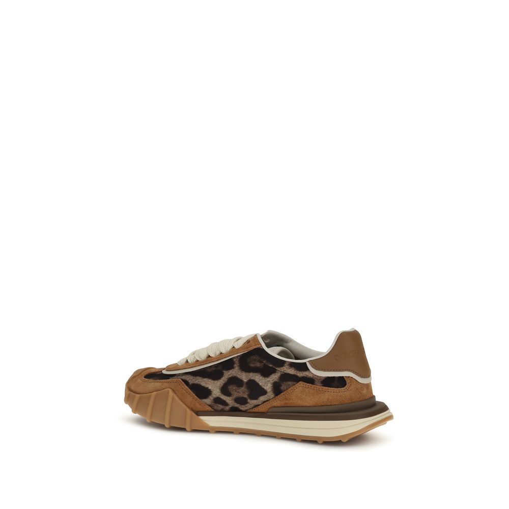Dolce & Gabbana Multicolor Polyamide Athletic Sneakers - Luxe Nova