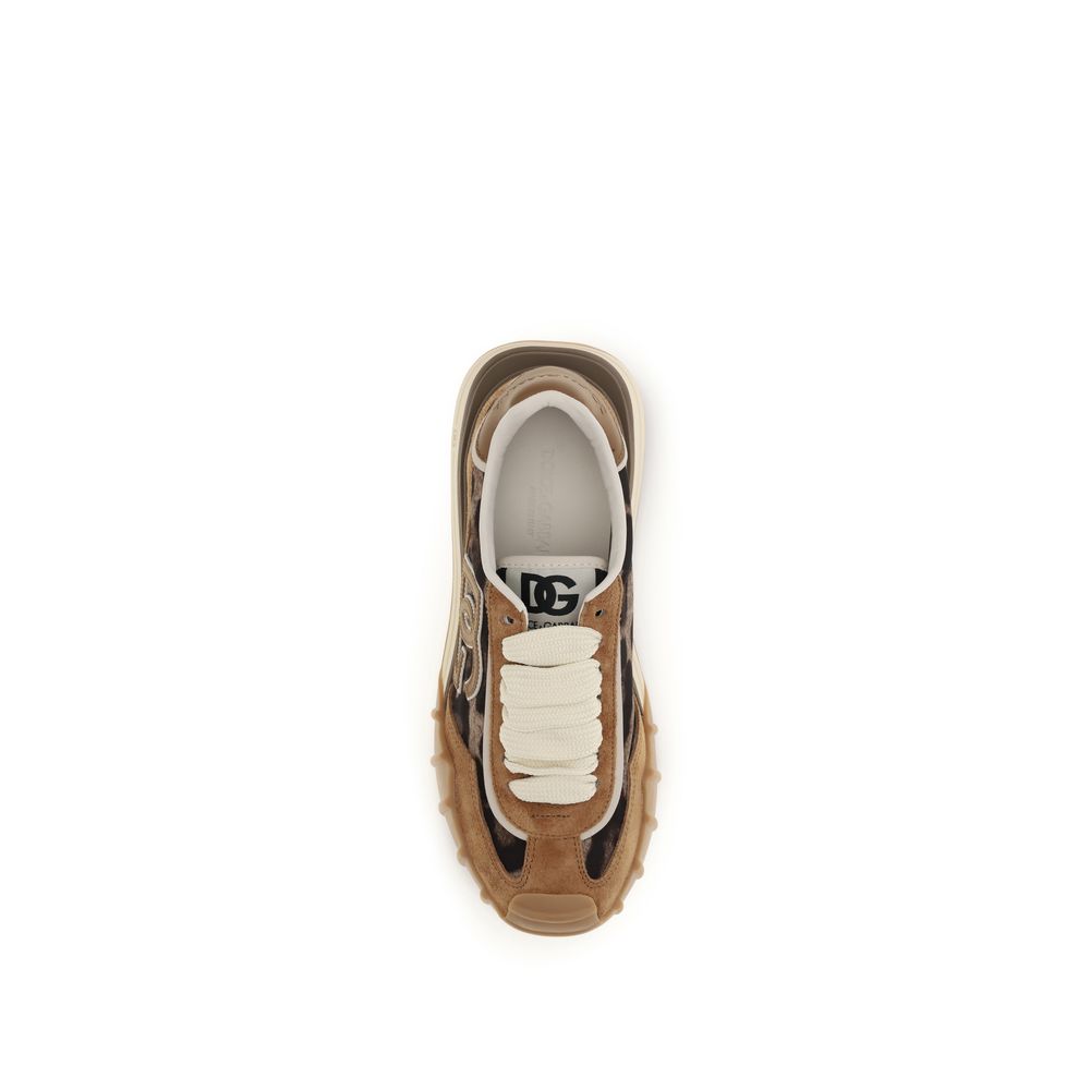 Dolce & Gabbana Multicolor Polyamide Athletic Sneakers - Luxe Nova