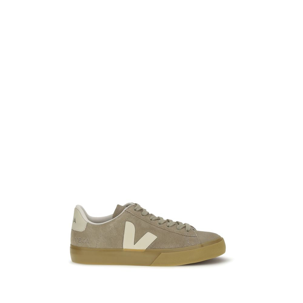 Veja Beige Calf Leather Bos Taurus Sneakers - Luxe Nova
